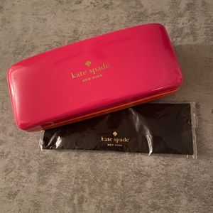 Kate Spade New York Glasses Case and Cloth